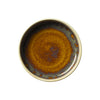 Aurora Vesuvius Amber Round Stacking Tray 16.5cm (6 1/2") - Pack 12