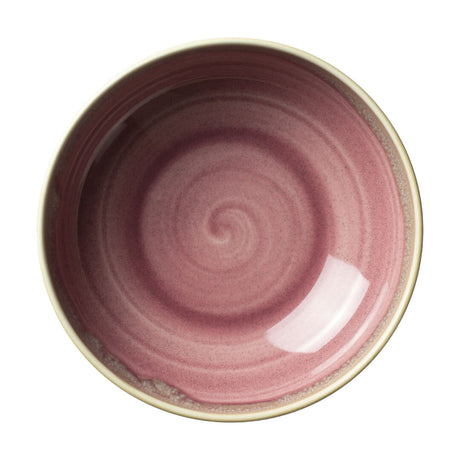 Aurora Vesuvius Rose Quartz Bowl 17.5cm 98cl (7" 34 1/2oz) - Pack 12