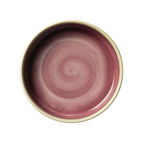 Aurora Vesuvius Rose Quartz Round Stacking Tray 16.5cm (6 1/2") - Pack 12