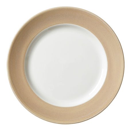 Revolution Edge Sandstone Harmony Plate 27cm (10 5/8") - Pack 12