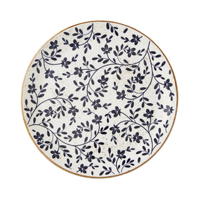 Flora Blue Coupe Plate 28cm (11") - Pack 12