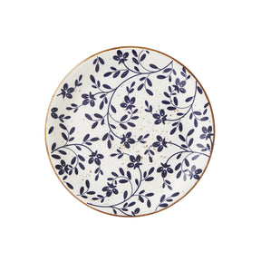 Flora Blue Coupe Plate 20.25cm (8") - Pack 12