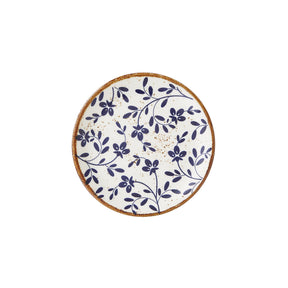 Flora Blue Coupe Plate 15.25cm (6") - Pack 12