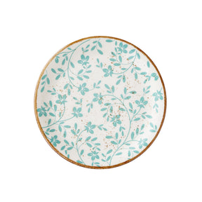 Flora Aqua Coupe Plate 20.25cm (8") - Pack 12