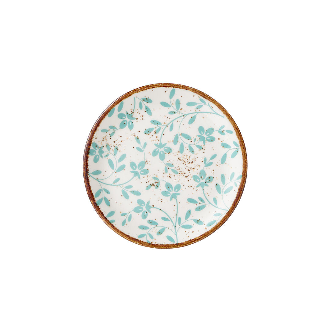 Flora Aqua Coupe Plate 15.25cm (6") - Pack 12