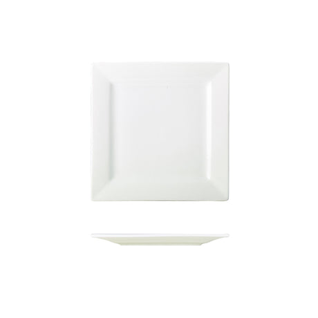 Genware Porcelain Square Plate 16cm/ 6.25"