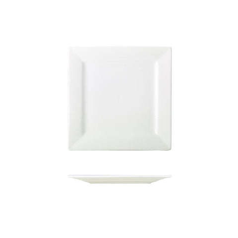 Genware Porcelain Square Plate 16cm/ 6.25"