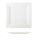 Genware Porcelain Square Plate 26cm/ 10.25"