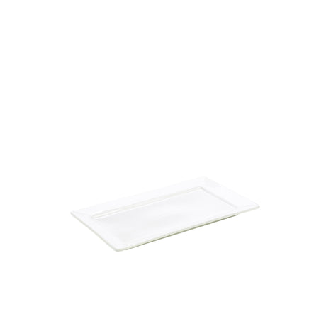 Genware Porcelain Rectangular Plate 24 x 17cm/ 9.5 x 6.75"
