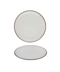 Modest Brown Coupe Plate 17cm / 6.25" - Pack 12