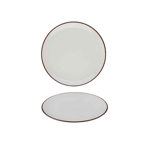 Modest Brown Coupe Plate 17cm / 6.25" - Pack 12