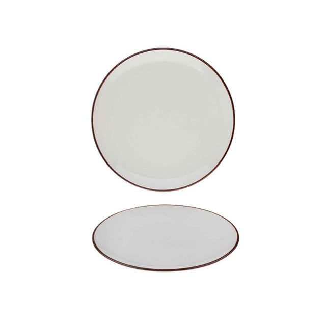 Modest Brown Coupe Plate 17cm / 6.25" - Pack 12