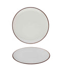 Modest Brown Coupe Plate 25cm / 9.75"" - Pack 12