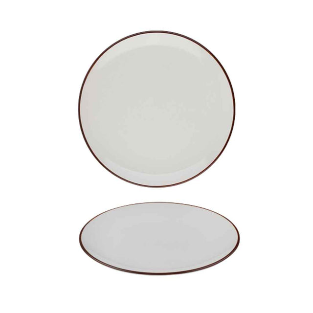 Modest Brown Coupe Plate 25cm / 9.75"" - Pack 12