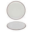 Modest Brown Coupe Plate 28.5cm / 11.25" - Pack 12