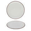 Modest Brown Coupe Plate 28.5cm / 11.25" - Pack 12