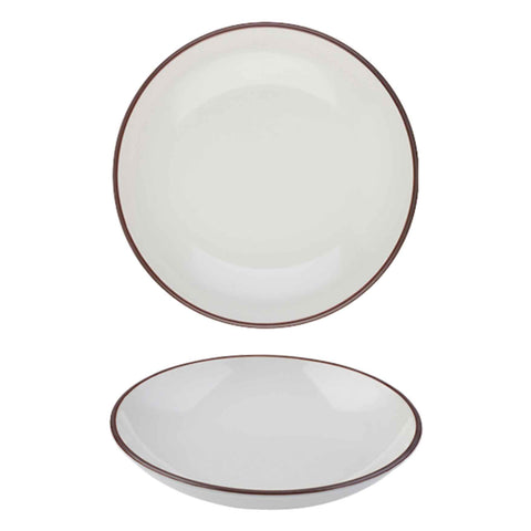 Modest Brown Coupe Bowl 30cm / 11.75" - Pack 6