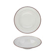 Modest Brown Pasta Plate 25cm / 9.75"  420ml /  17.75oz - Pack 12