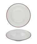 Modest Brown Pasta Plate 28cm / 11"  560ml / 19.75oz - Pack 6