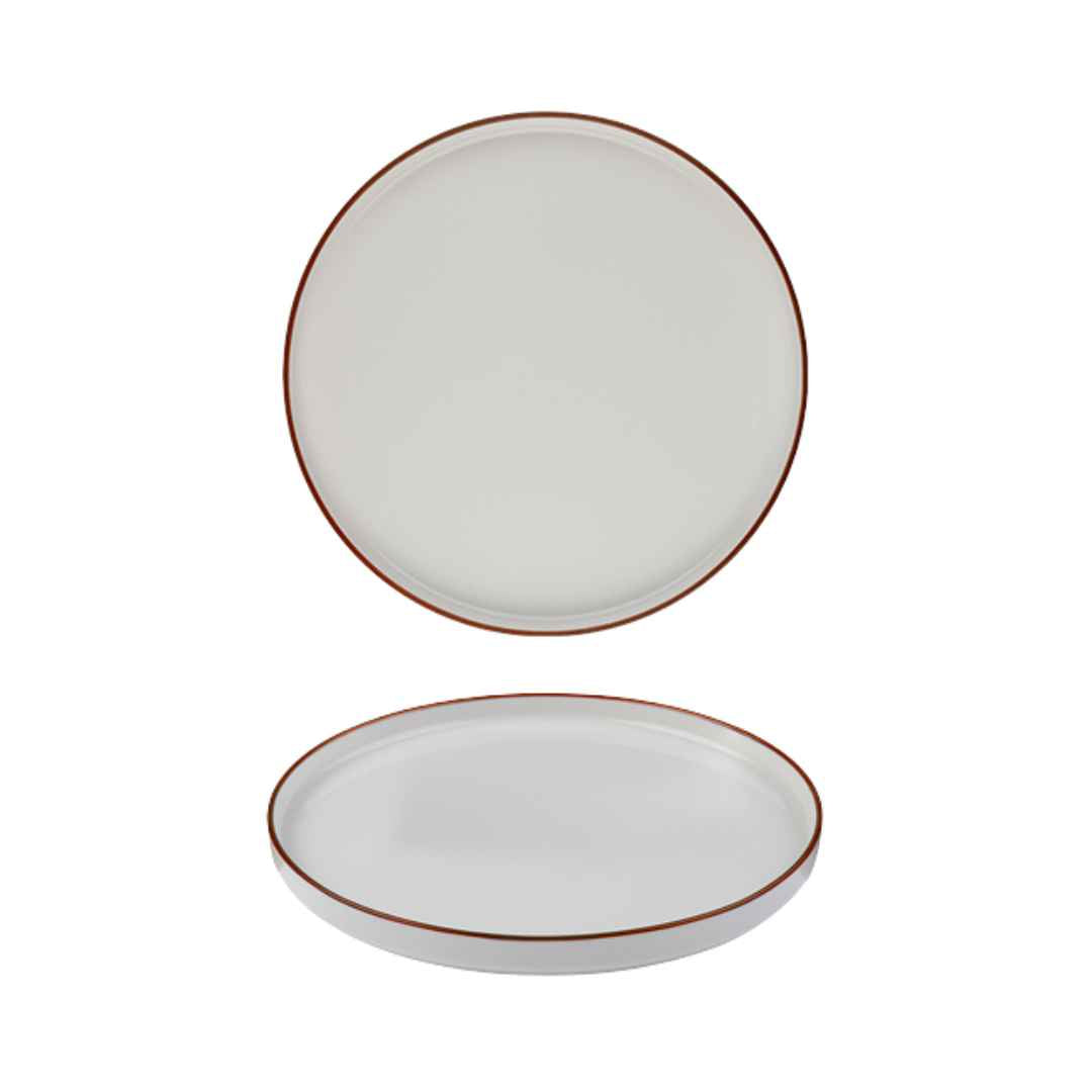 Modest Brown Signature Plate 25.5cm / 10" - Pack 6