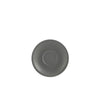 Genware Porcelain Matt Grey Saucer 12cm/ 4.75"