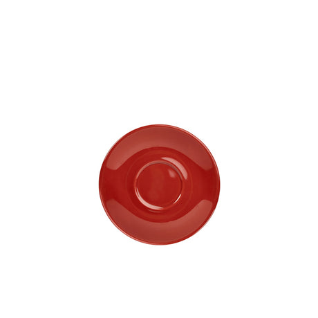 Genware Porcelain Red Saucer 12cm/ 4.75"