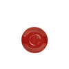 Genware Porcelain Red Saucer 12cm/ 4.75"