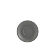 Genware Porcelain Matt Grey Saucer 13.5cm/ 5.25"