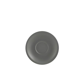 Genware Porcelain Matt Grey Saucer 13.5cm/ 5.25"