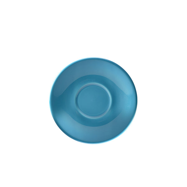 Genware Porcelain Blue Saucer 16cm/ 6.25"
