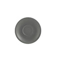 Genware Porcelain Matt Grey Saucer 16cm/ 6.25"