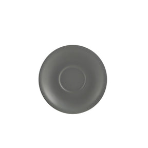 Genware Porcelain Matt Grey Saucer 16cm/ 6.25"