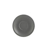 Genware Porcelain Matt Grey Saucer 16cm/ 6.25"