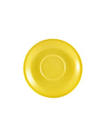 Genware Porcelain Yellow Saucer 16cm