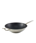 GenWare Non Stick Teflon Stainless Steel Wok 30cm