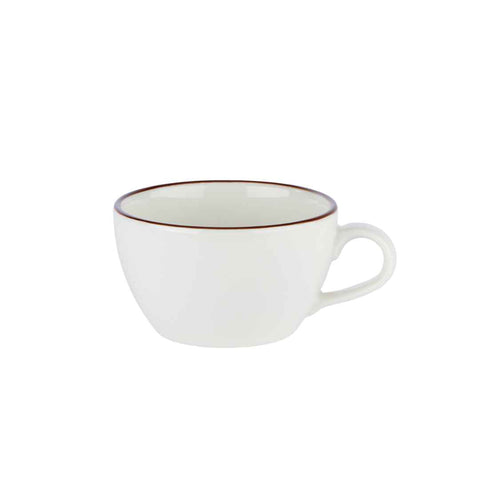 Modest Brown Cappuccino Cup 340ml / 12oz - Pack 6