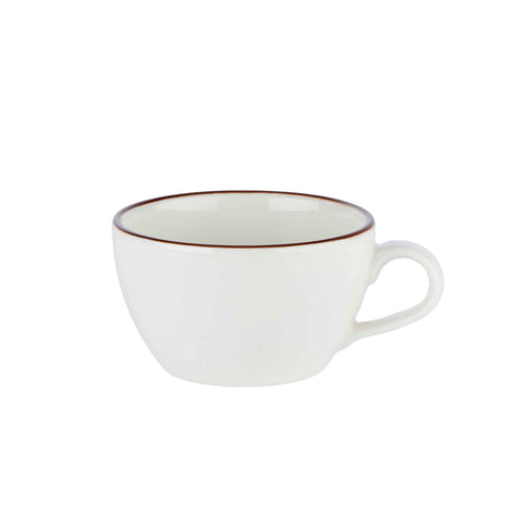 Modest Brown Cappuccino Cup 270ml / 9.5oz - Pack 12