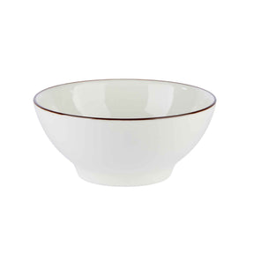 Modest Brown Footed Bowl 14cm / 5.5"  450ml / 15.75oz - Pack 12