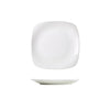 Genware Porcelain Rounded Square Plate 17cm/ 6.5"