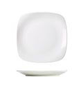 Genware Porcelain Rounded Square Plate 21cm/ 8.25"
