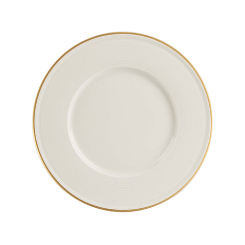 Line Gold Band Plate 25cm