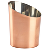 Copper Look Angled Conic Chip Cup - 9.5cm 12pk