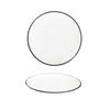 Modest Black Coupe Plate 17cm / 6.25" - Pack 12