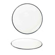Modest Black Coupe Plate 25cm / 9.75"" - Pack 12