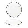Modest Black Coupe Plate 25cm / 9.75"" - Pack 12