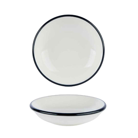 Modest Black Butter Dip Bowl 10cm / 4" - Pack 24