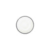 Modest Black Double Well Saucer 16cm / 6.25" - Pack 12