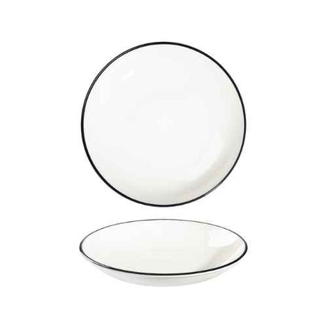 Modest Black Coupe Bowl 25cm / 9.75"  1140ml / 40oz - Pack 12