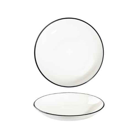 Modest Black Coupe Bowl 25cm / 9.75"  1140ml / 40oz - Pack 12