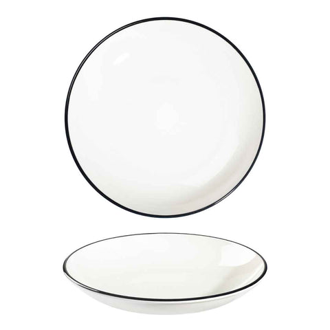 Modest Black Coupe Bowl 30cm / 11.75" - Pack 6